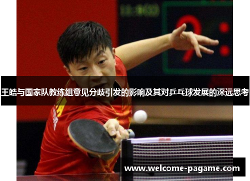 王皓与国家队教练组意见分歧引发的影响及其对乒乓球发展的深远思考
